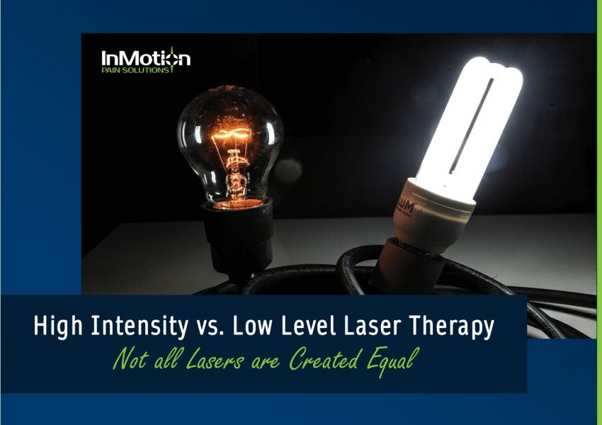 High Intensity Laser Therapy vs Low Level Laser Therapy